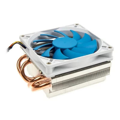 SILVERSTONE  SST-AR06 ventilateur, refroidisseur et radiateur Processeur 9,2 cm Bleu, Blanc