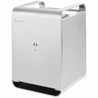 SILVERSTONE  SST-CS01S-HS Mini-ITX - argent