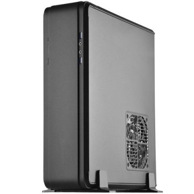 SILVERSTONE TECHNOLOGY SilverStone SST-FTZ01B-E - Fortress Bo&icirc;tier PC Gamer haut de gamme Mini-ITX, PSU ATX optionnel, noir 