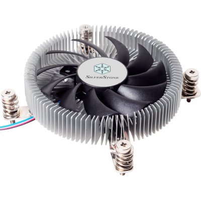 SILVERSTONE  SST-NT07-115X - Nitrogon Ventilateur de processeur, Profil bas, 80mm PWM, Intel
