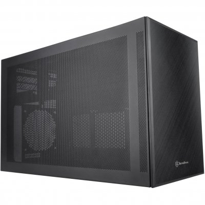 SILVERSTONE  SST-SG17B unit&eacute; centrale Cube Noir - Neuf