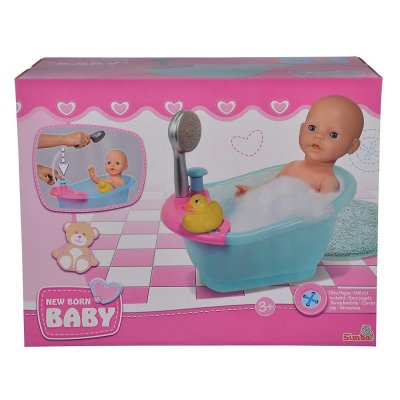 SIMBA TOYS Simba 105560123&nbsp;New Born Baignoire B&eacute;b&eacute; Poup&eacute;e Baignoire 105560123