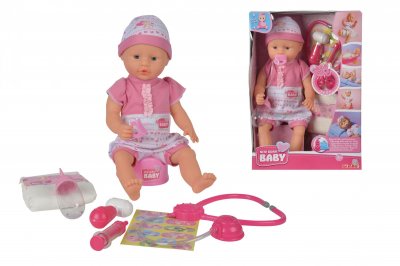 GENERIQUE Simba new born baby poupon docteur fonction pipi SMO105032355