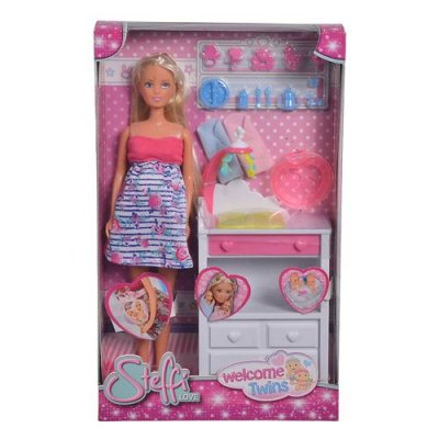 SILVERTORN Simba Poup&eacute;e Steffi Love lange de jumeaux 29 cm