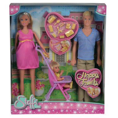 SIMBA  Steffi Love Famille Heureuse + Accessoires