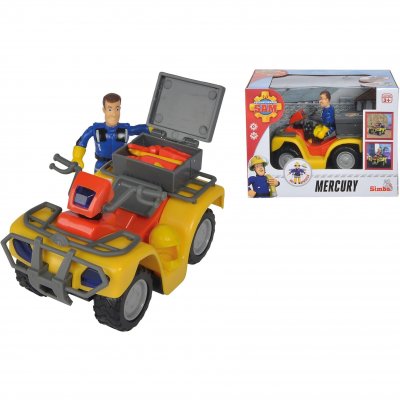 SIMBA  Toys 109257657 Mercure Quad avec figurine