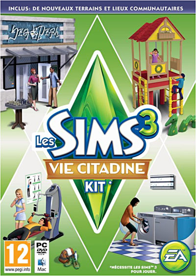 SIMS 3 VIE CITADINE / Jeu PC