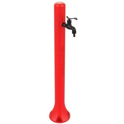 SINED  - Fontaine De Jardin Rouge Cm 27x18x99 Acqua-red - Rouge