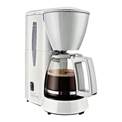 MELITTA Single 5 Cafeti&egrave;re &Eacute;lectrique 600W 1.2L Chauffe-Tasses Plastique Blanc