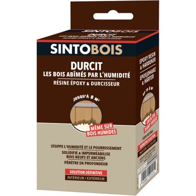 SINTO  - Durcit les bois ab&icirc;m&eacute;s par l'humidit&eacute;