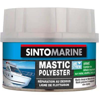 SINTO MARINE Mastic arm&eacute; polyester - 290 g