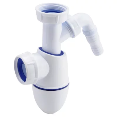 NICOLL Siphon d'&eacute;vier avec prise M.A.L - 1'1/2 - &Oslash; 40 mm - Easyphon - 