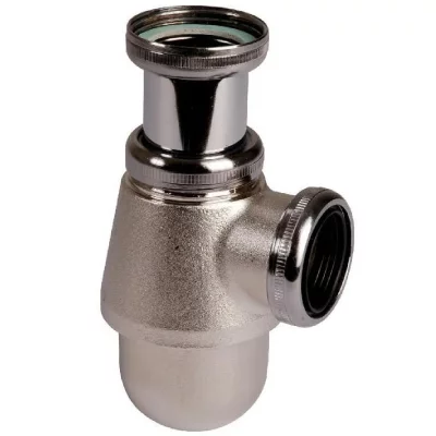 VALENTIN Siphon De Lavabo A Tube Plongeur Reglable - Laiton