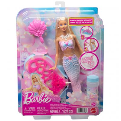 BARBIE Sir&egrave;ne bulles magique - Blonde -  - JLW56