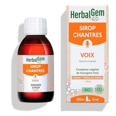 HERBALGEM Sirop des Chantres Bio Flacon  Gemmobase