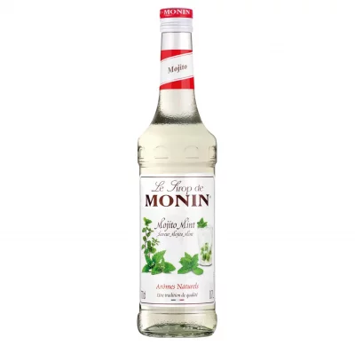 Sirop Monin - Mojito Mint (sans Alcool) - 70 Cl