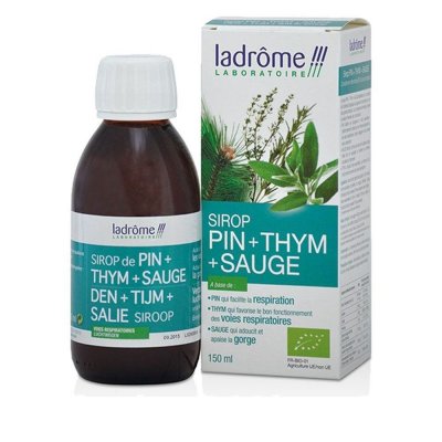 LADROME Sirop Pin Thym Sauge 150 