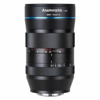 SIRUI  Objectif anamorphique 75mm F1.8 1.33X APS-C (E Mount)