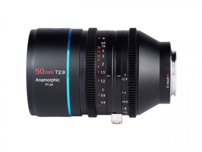 SIRUI  Objectif Anamorphique T2.9 50mm 1,6X Plein Cadre (Monture E)