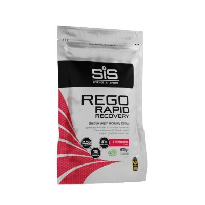 SIS  Rego Rapid Recovery 500g Strawberry Recovery Drink Powder Argent&eacute;