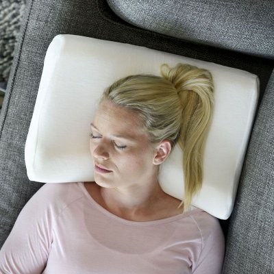 SISSELFRANCE Sissel&reg; Plus Oreiller Orthop&eacute;dique + Taie Stretch