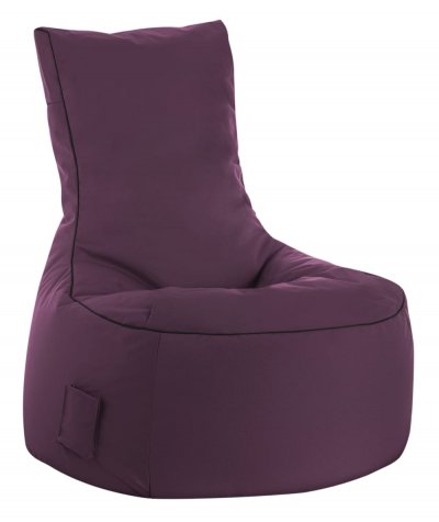 SITTING POINT  - Fauteuil Design Swing aubergine - aubergine