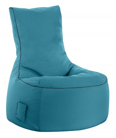 SITTING POINT  - Fauteuil Design Swing bleu petrole - bleu petrole