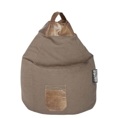 SITTING POINT  Pouf Poire Jamie XL Chocolat