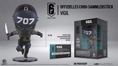 UBISOFT Six Collection Serie 3 - Figurine Vigil Chibi (Officiel )