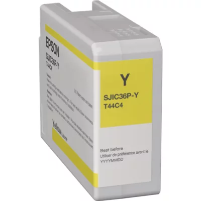 EPSON Sjic36p-y ink cartridge c6000 series yellow C13T44C440