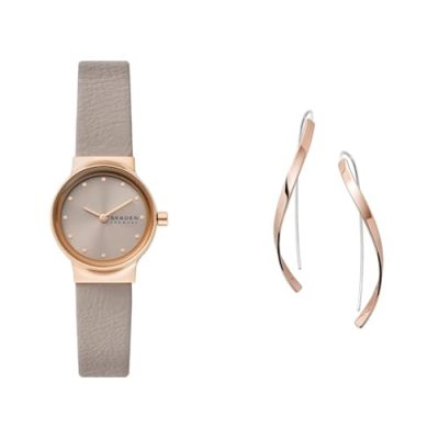 SKAGEN  Denmark Freja SKW3005 - Femme - Analogique - Quartz - Stainless steel - Verre min&eacute;ral