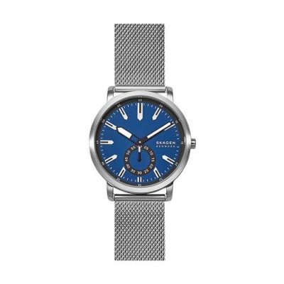 SKAGEN  Montre &agrave; Trois Aiguilles Colden pour Homme, Acier Inoxydable Argent&eacute;, SKW6610
