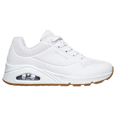 SKECHERS  pour femme. Street Uno Stand on Air chaussures blanches