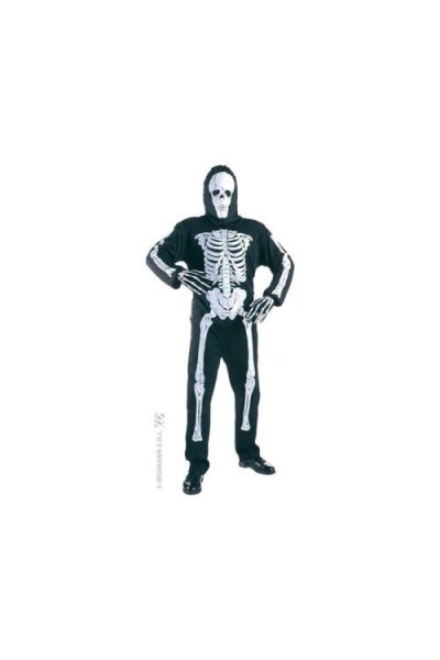 W WIDMANN MILANO PARTY FASHION SKELETON"" (jumpsuit, mask) - (M)