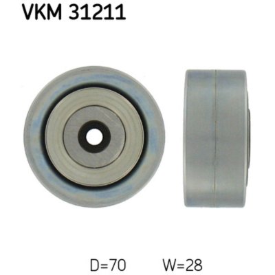 SKF  Galet enrouleur (courroie d'accessoire) VKM 31211 AUDI A6