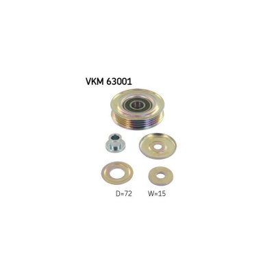 SKF  Galet enrouleur (courroie d'accessoire) VKM 63001 HONDA HR-V