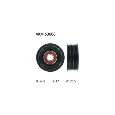 SKF  Galet enrouleur (courroie d'accessoire) VKM 63006 HONDA CIVIC