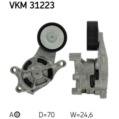 SKF  Galet tendeur (courroie d'accessoire) VKM 31223 VOLKSWAGEN GOLF
