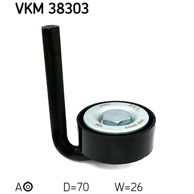 SKF  Galet tendeur (courroie d'accessoire) VKM 38303 BMW S&eacute;rie 3