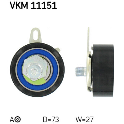 SKF  Galet tendeur (courroie de distribution) VKM 11151