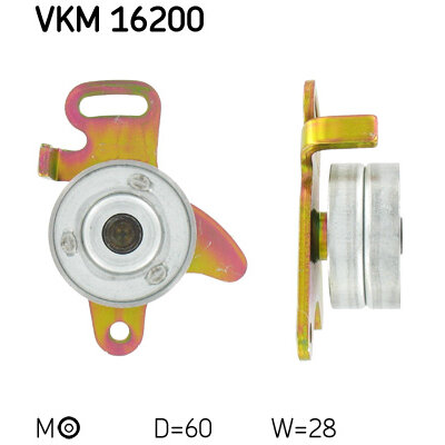 SKF  Galet tendeur (courroie de distribution) VKM 16200