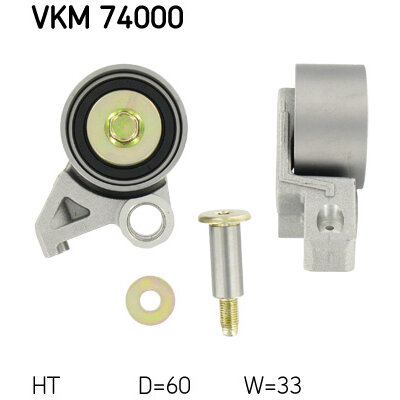 SKF  Galet tendeur (courroie de distribution) VKM 74000