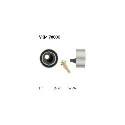 SKF  Galet tendeur (courroie de distribution) VKM 78000