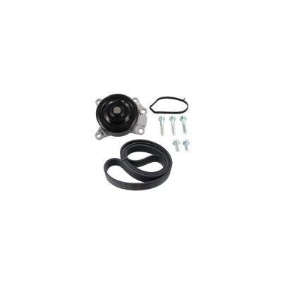 SKF  Pompe &agrave; eau+Jeu de courroie trap&eacute;zo&iuml;dale &agrave; nervures VKMC 33817