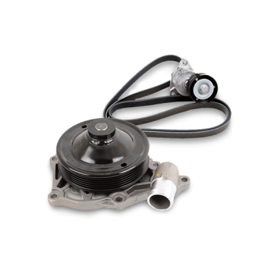 SKF  Pompe &agrave; eau+Jeu de courroie trap&eacute;zo&iuml;dale &agrave; nervures VKMC 36812