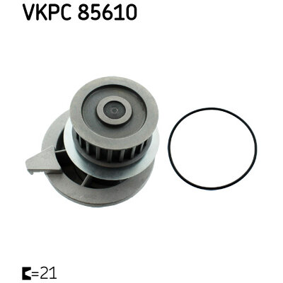 SKF  Pompe &agrave; eau OPEL,VAUXHALL VKPC 85610 1334017,1334038,90281612 90442207,1334038,90442207,R1160034