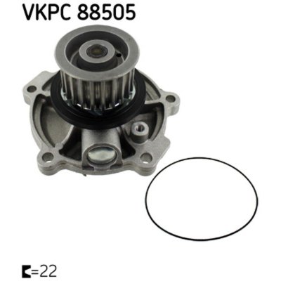 SKF  Pompe &agrave; eau VKPC 88505 CHRYSLER VOYAGER