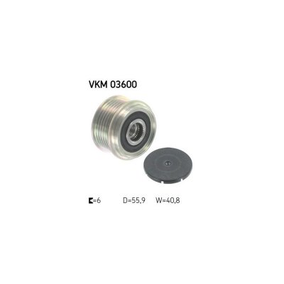 SKF  Poulie (alternateur) VKM 03600 RENAULT SC&Eacute;NIC
