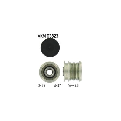 SKF  Poulie (alternateur) VKM 03823 MERCEDES-BENZ VIANO