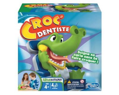 HASBRO Skill And Action Jeu Croc Dentiste Pour Enfants D&egrave;s 4 Ans